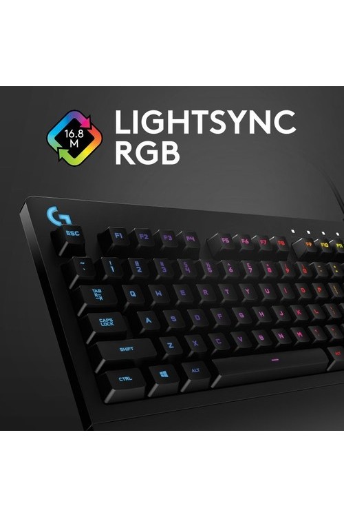 Logitech G G213 Prodigy RGB T?rk?e Oyuncu Klavyesi - Siyah